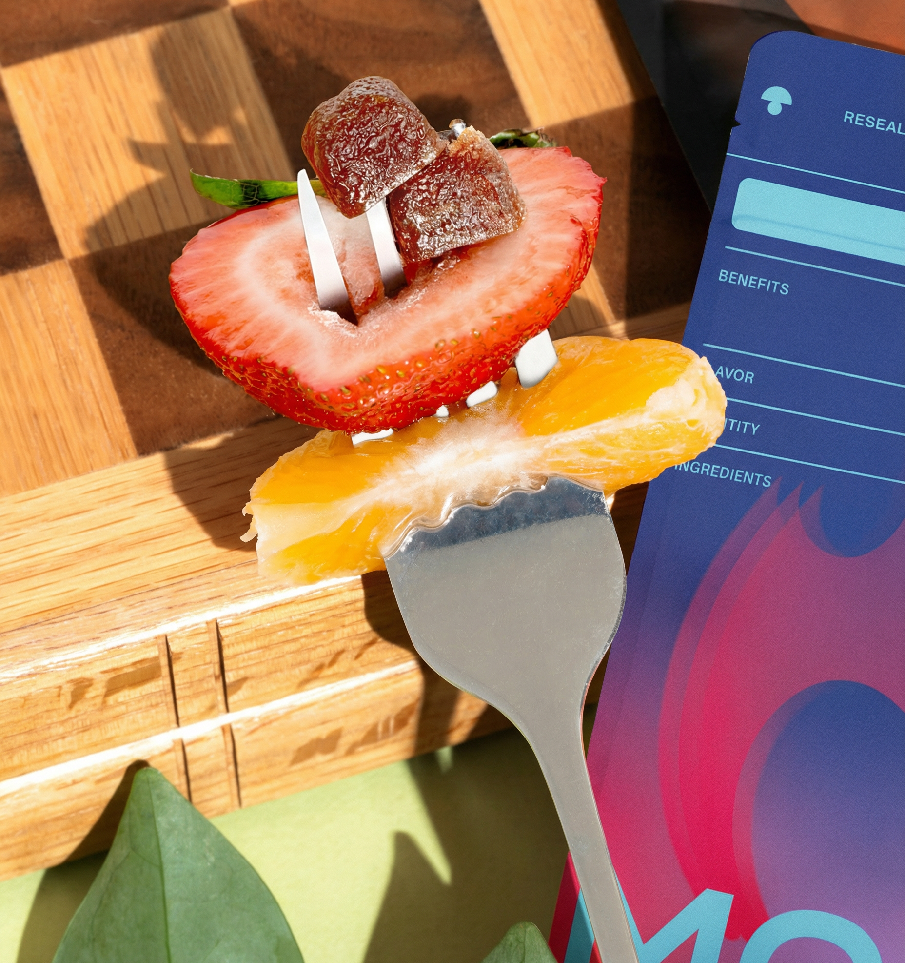 Mojo Gummies on Table