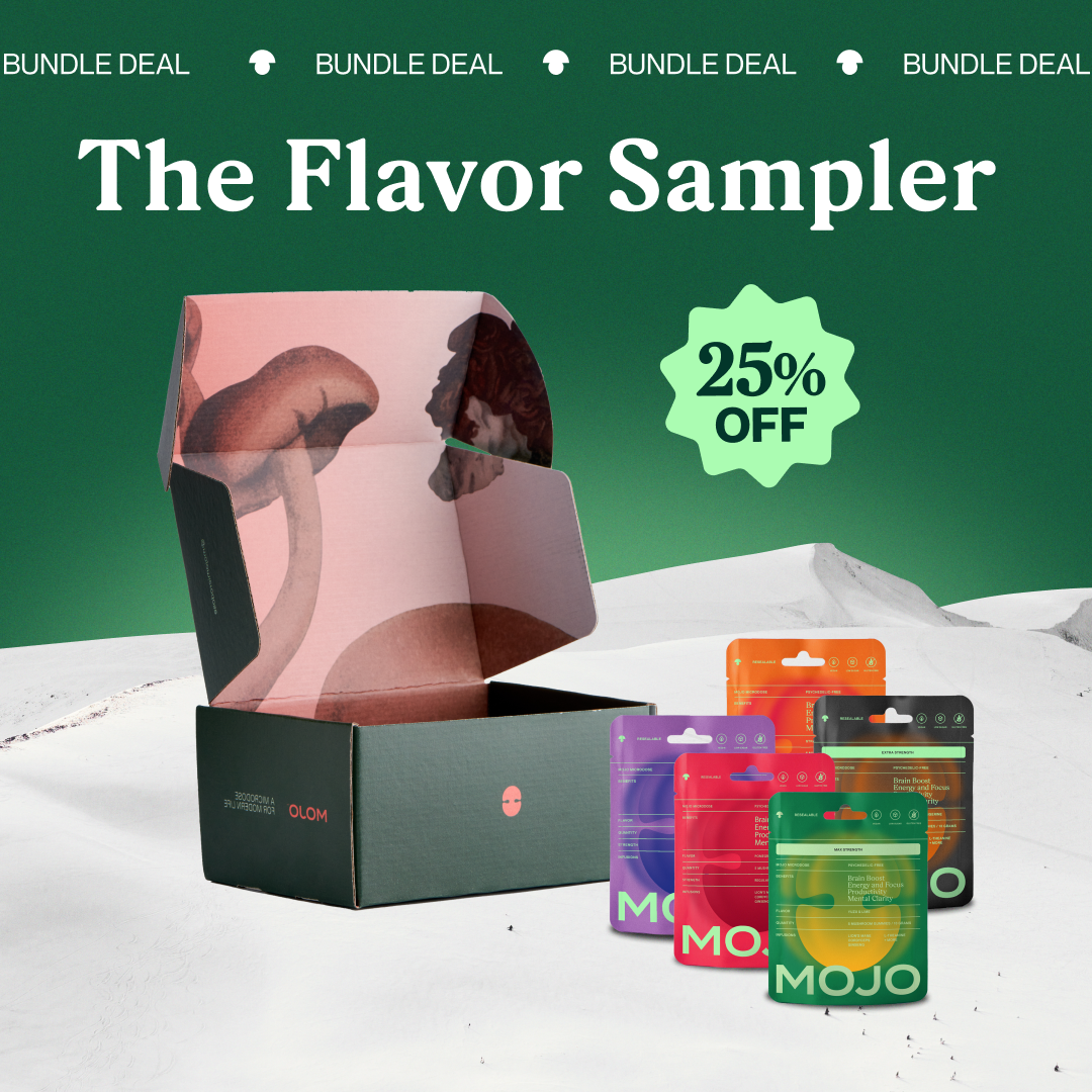 Mushroom Gummies for Focus and Mood - The Flavor Sampler 🍓